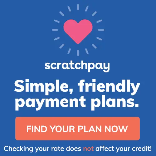 Scratchpay
Simple, friendly payment plans.
FIND YOUR PLAN NOW